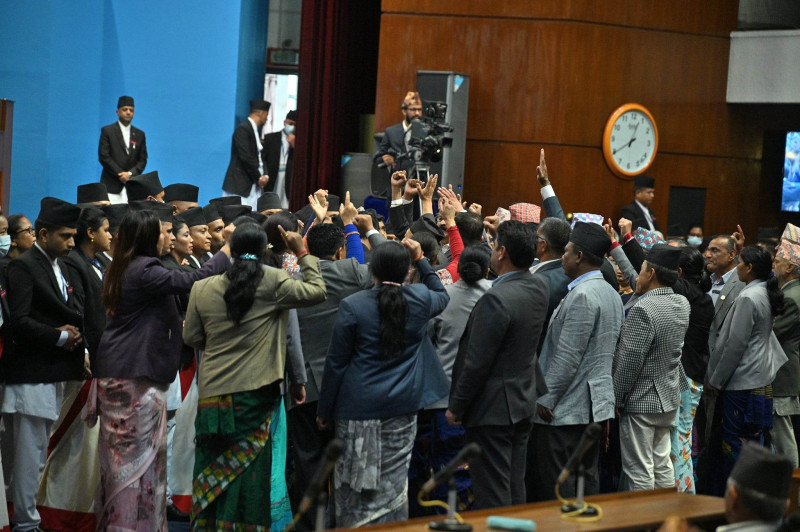 हिजो एमालेले चल्न नदिएको प्रतिनिधिसभा बैठक आज बस्दै